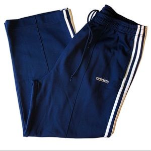 ADIDAS Wide Straight Leg Track Pants XL